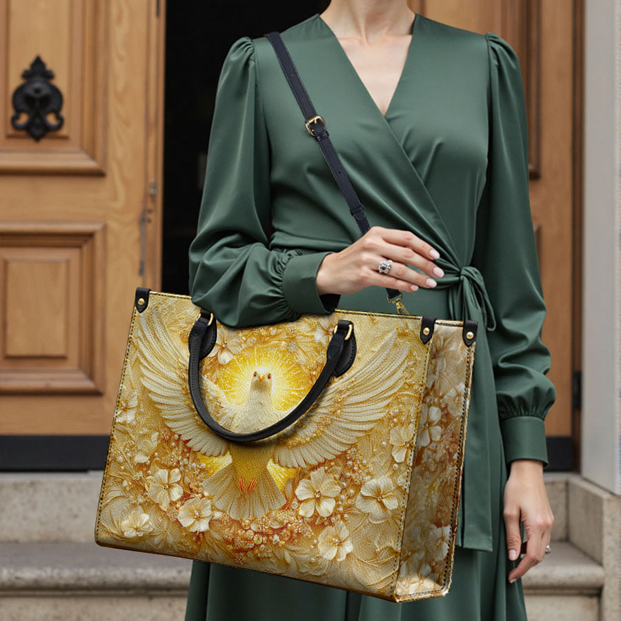 Catholight  Wings of Serenity Leather Bag