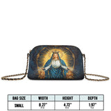 Catholight Celestial Devotion Leather Crossbody Bag