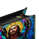Catholight Glorious Christ Leather Bag