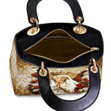 Catholight Lady of Fatima Elegance Lady Leather Bag