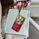 Catholight  Lilies of Faith Leather Wallet Purse