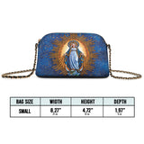 Catholight The Immaculate Triumph Leather Crossbody Bag