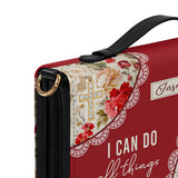 Catholight Blooming With Faith Personalized Bible Cover