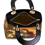 Catholight The Lily Of Purity Lady Leather Bag