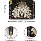 Catholight The Divine Monogram Leather Rosary Pouch