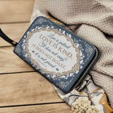 Portafoglio in pelle Corinthian Elegance Catholight