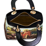 Catholight Saint John The Baptist Shepherd Lady Leather Bag